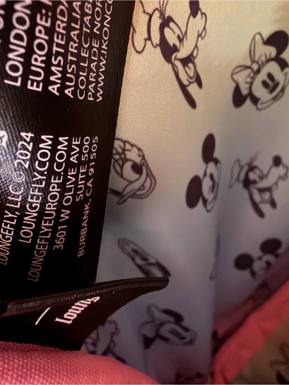 Loungefly Disney Mickey & Friends Tie Dye Mini Backpack BoxLunch Exclusive